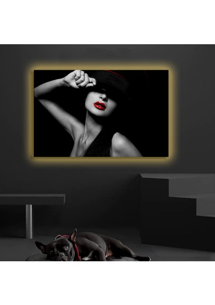 LED Işıklı Kanvas Tablo, 3D Dekoratif Baskılı Tablo Yapay Zeka Destekli Modern Tasarımlar 23