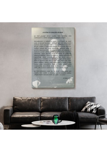 Atatürk'ün Gençliğe Hitabesi Duvar TABLOSU-6465 fiyatları