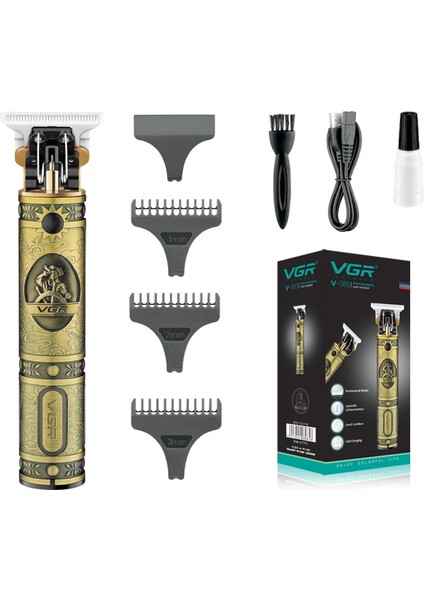 T-Bıçak Komple Vücut Kılı Tıraş Saç Ense Sakal Çizim Lazer Epilasyon Öncesi Tıraş Makinesi (4887)