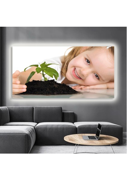 LED Işıklı Kanvas Tablo, 3D Dekoratif Baskılı Tablo Yapay Zeka Destekli Modern Tasarımlar 383
