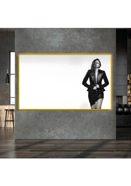 LED Işıklı Kanvas Tablo, 3D Dekoratif Baskılı Tablo Yapay Zeka Destekli Modern Tasarımlar 115