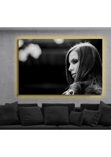 LED Işıklı Kanvas Tablo, 3D Dekoratif Baskılı Tablo Yapay Zeka Destekli Modern Tasarımlar 221