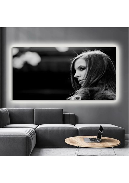 LED Işıklı Kanvas Tablo, 3D Dekoratif Baskılı Tablo Yapay Zeka Destekli Modern Tasarımlar 221