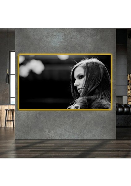 LED Işıklı Kanvas Tablo, 3D Dekoratif Baskılı Tablo Yapay Zeka Destekli Modern Tasarımlar 221
