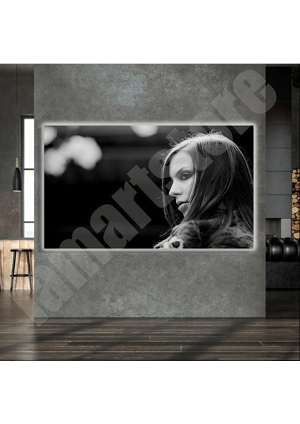 LED Işıklı Kanvas Tablo, 3D Dekoratif Baskılı Tablo Yapay Zeka Destekli Modern Tasarımlar 221