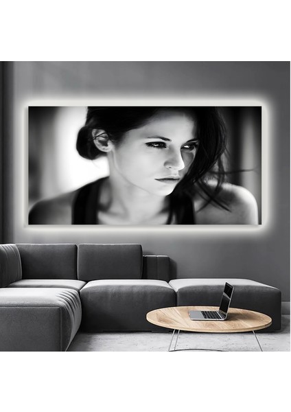 LED Işıklı Kanvas Tablo, 3D Dekoratif Baskılı Tablo Yapay Zeka Destekli Modern Tasarımlar 213