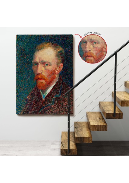 Vincent Van Gogh - Otoportre TABLO-7453 fırsatları
