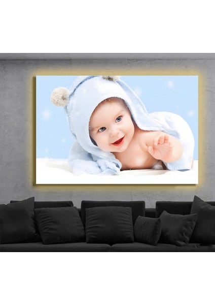 LED Işıklı Kanvas Tablo, 3D Dekoratif Baskılı Tablo Yapay Zeka Destekli Modern Tasarımlar 365