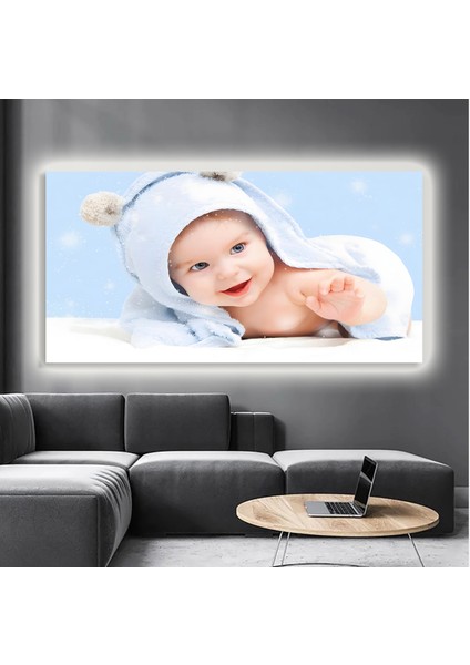 LED Işıklı Kanvas Tablo, 3D Dekoratif Baskılı Tablo Yapay Zeka Destekli Modern Tasarımlar 365