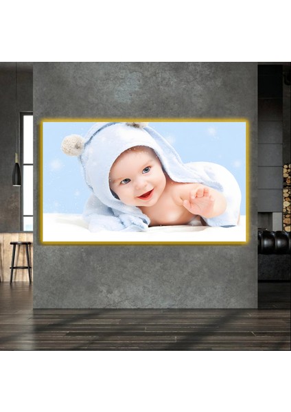 LED Işıklı Kanvas Tablo, 3D Dekoratif Baskılı Tablo Yapay Zeka Destekli Modern Tasarımlar 365