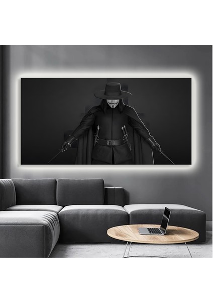 LED Işıklı Kanvas Tablo, 3D Dekoratif Baskılı Tablo Yapay Zeka Destekli Modern Tasarımlar 267