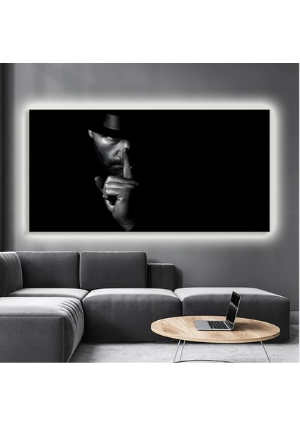 LED Işıklı Kanvas Tablo, 3D Dekoratif Baskılı Tablo Yapay Zeka Destekli Modern Tasarımlar 277