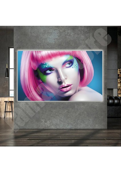 LED Işıklı Kanvas Tablo, 3D Dekoratif Baskılı Tablo Yapay Zeka Destekli Modern Tasarımlar 454