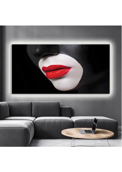 LED Işıklı Kanvas Tablo, 3D Dekoratif Baskılı Tablo Yapay Zeka Destekli Modern Tasarımlar 522