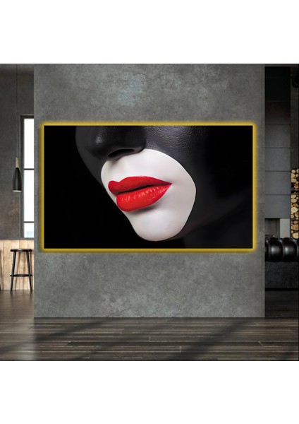 LED Işıklı Kanvas Tablo, 3D Dekoratif Baskılı Tablo Yapay Zeka Destekli Modern Tasarımlar 522