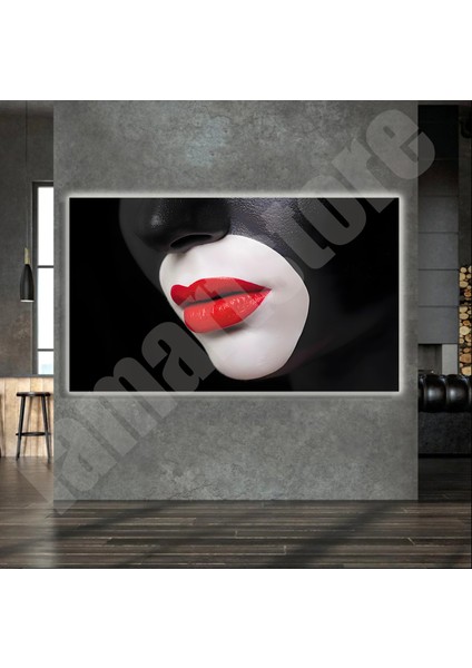 LED Işıklı Kanvas Tablo, 3D Dekoratif Baskılı Tablo Yapay Zeka Destekli Modern Tasarımlar 522