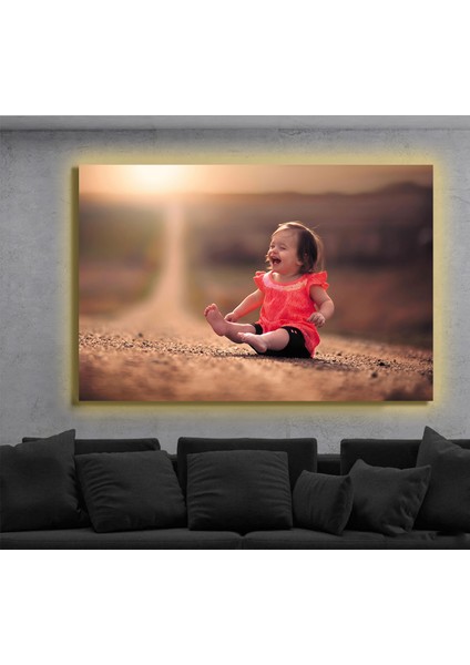 LED Işıklı Kanvas Tablo, 3D Dekoratif Baskılı Tablo Yapay Zeka Destekli Modern Tasarımlar 387