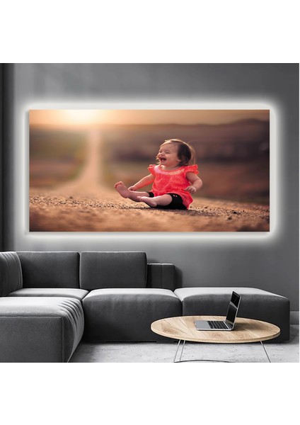 LED Işıklı Kanvas Tablo, 3D Dekoratif Baskılı Tablo Yapay Zeka Destekli Modern Tasarımlar 387