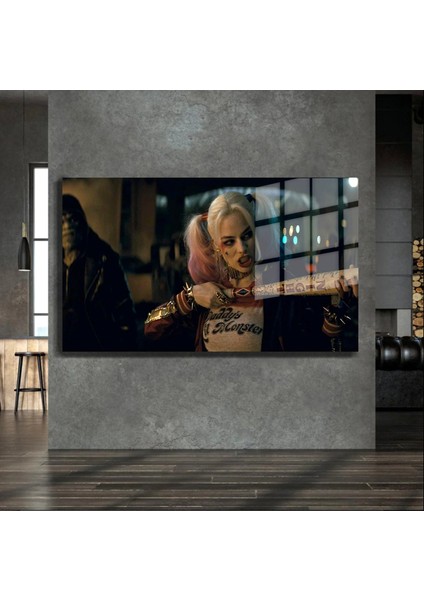 Sanatsal Yapayzeka, Creative Art, 3D Dekoratif Baskı Yatay Cam Tablo 72