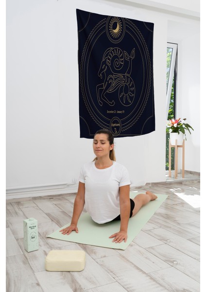 Bohem,yoga, Meditasyon,burçlar ve Mandala Temalı, Duvar Örtüsü 22