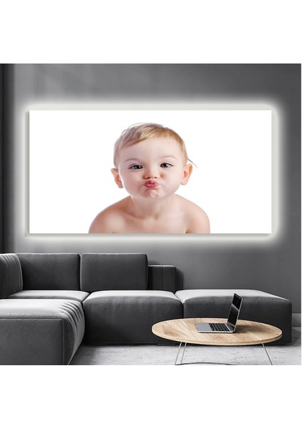 LED Işıklı Kanvas Tablo, 3D Dekoratif Baskılı Tablo Yapay Zeka Destekli Modern Tasarımlar 285