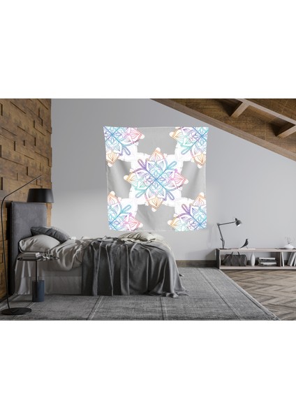 Bohem,yoga, Meditasyon,burçlar ve Mandala Temalı, Duvar Örtüsü 73 fırsatları
