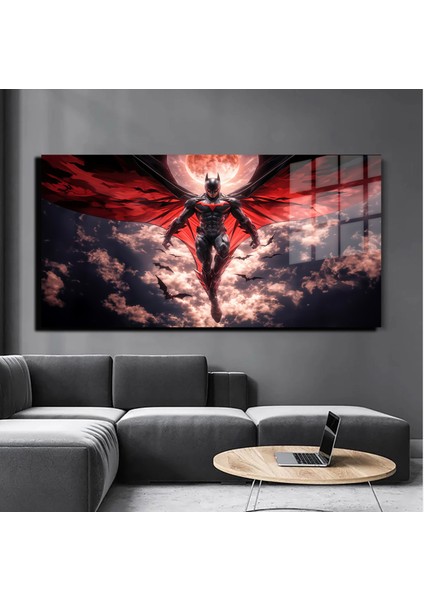 Sanatsal Yapayzeka, Creative Art, 3D Dekoratif Baskı Yatay Cam Tablo 171