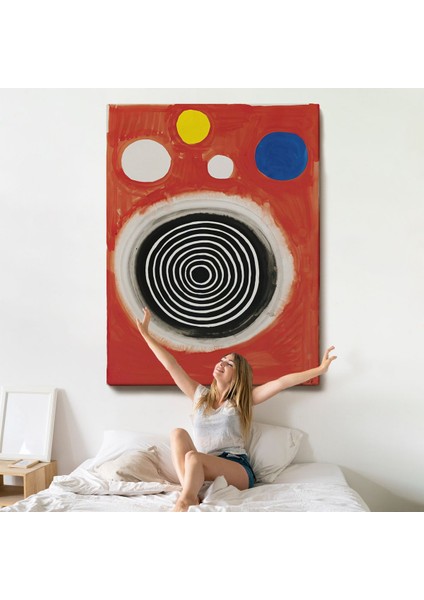 Alexander Calder - Eşmerkezli Bulutsu Tablo - Concentric NEBULA-8103