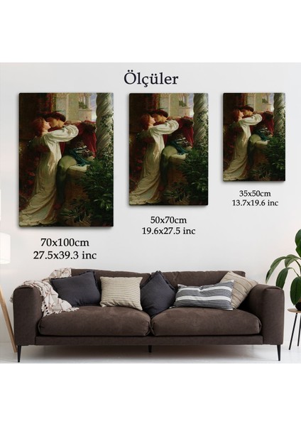 Romeo ve Juliet Dekoratif Duvar TABLOSU-6312 indirimleri