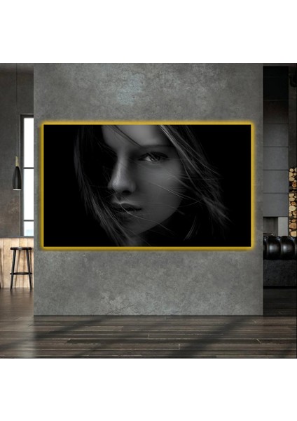 LED Işıklı Kanvas Tablo, 3D Dekoratif Baskılı Tablo Yapay Zeka Destekli Modern Tasarımlar 201