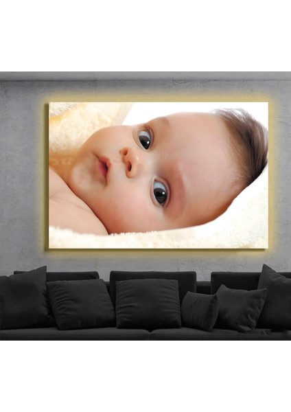 LED Işıklı Kanvas Tablo, 3D Dekoratif Baskılı Tablo Yapay Zeka Destekli Modern Tasarımlar 385