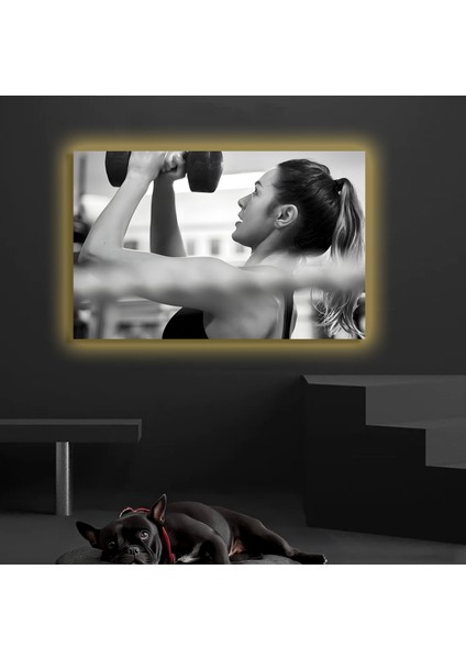LED Işıklı Kanvas Tablo, 3D Dekoratif Baskılı Tablo Yapay Zeka Destekli Modern Tasarımlar 203