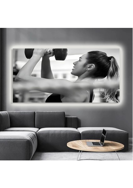 LED Işıklı Kanvas Tablo, 3D Dekoratif Baskılı Tablo Yapay Zeka Destekli Modern Tasarımlar 203