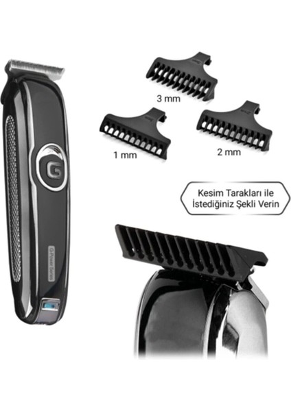 G Power Şarjlı Traş Makinesi Sakal Ense Vucüt Kılı Tıraş Makinası fırsatları