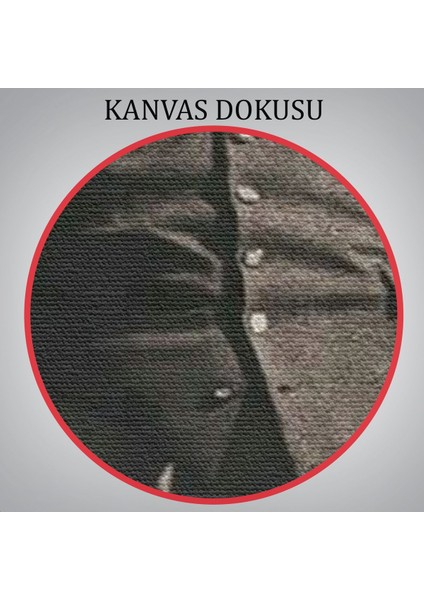 Atatürk Portre Tablosu Mustafa Kemal Atatürk Dikdörtgen Dekoratif Kanvas TABLO-FE-129