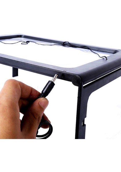 -Yaşlılar Için A4 Boyutu Masa Tipi Işıklı Okuma Büyüteç TH-275205B fiyatları