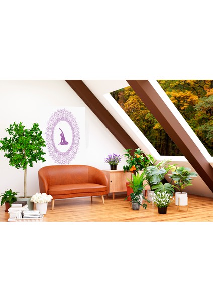 Bohem,yoga, Meditasyon,burçlar ve Mandala Temalı, Duvar Örtüsü 43