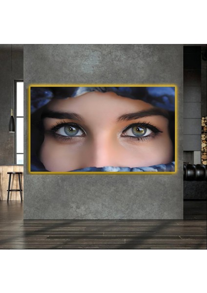 LED Işıklı Kanvas Tablo, 3D Dekoratif Baskılı Tablo Yapay Zeka Destekli Modern Tasarımlar 345