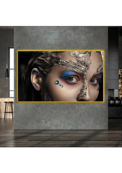 LED Işıklı Kanvas Tablo, 3D Dekoratif Baskılı Tablo Yapay Zeka Destekli Modern Tasarımlar 286