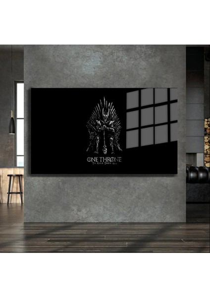 Sanatsal Yapayzeka, Creative Art, 3D Dekoratif Baskı Yatay Cam Tablo 279