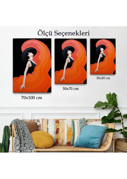 Güzel Soyut Kadın TABLO-7659