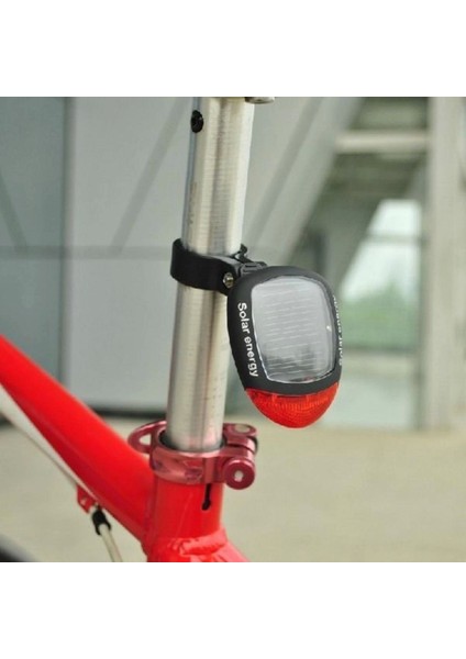 LED Güneş Enerjisi ile Şarj Edilebilir Bisiklet Kuyruk Lambası Solar Bisiklet Lambası (4887)