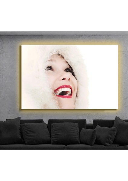 LED Işıklı Kanvas Tablo, 3D Dekoratif Baskılı Tablo Yapay Zeka Destekli Modern Tasarımlar 320