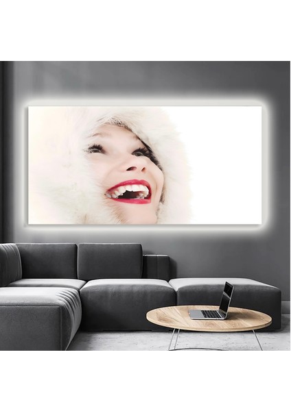 LED Işıklı Kanvas Tablo, 3D Dekoratif Baskılı Tablo Yapay Zeka Destekli Modern Tasarımlar 320