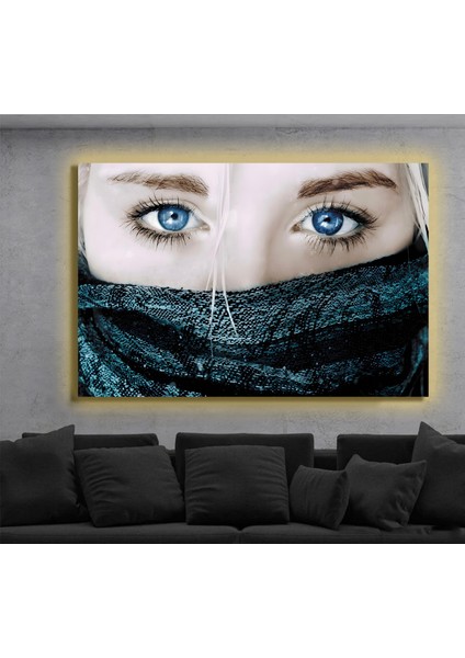 LED Işıklı Kanvas Tablo, 3D Dekoratif Baskılı Tablo Yapay Zeka Destekli Modern Tasarımlar 275