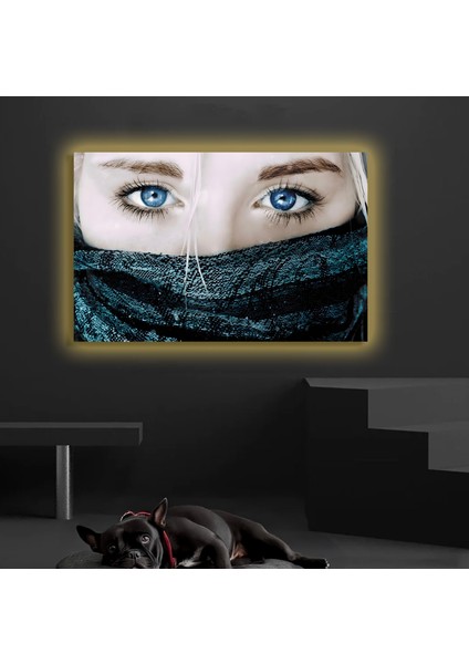 LED Işıklı Kanvas Tablo, 3D Dekoratif Baskılı Tablo Yapay Zeka Destekli Modern Tasarımlar 275