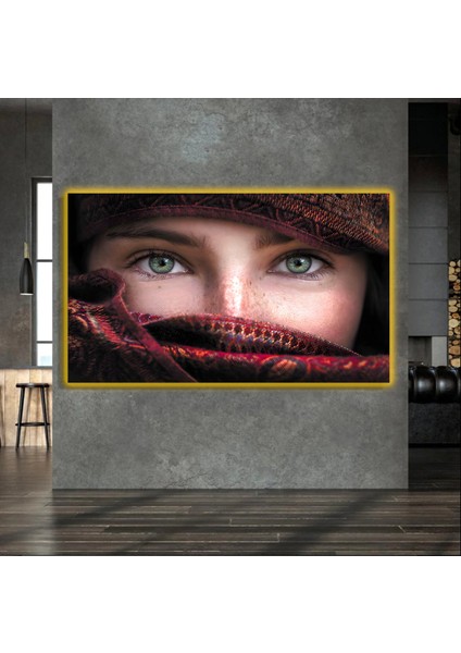 LED Işıklı Kanvas Tablo, 3D Dekoratif Baskılı Tablo Yapay Zeka Destekli Modern Tasarımlar 435 fırsatları