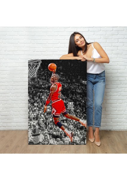 Michael Jordan Smaç TABLOSU-7736