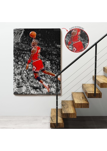 Michael Jordan Smaç TABLOSU-7736