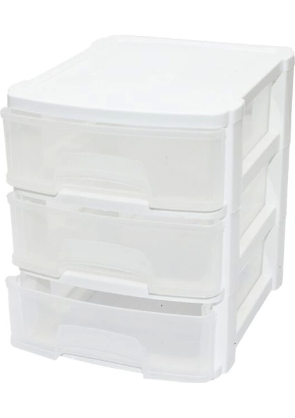 Tonton - No:0 Çekmece 3 Katlı 17.5X14.4X16.9CM (4887)